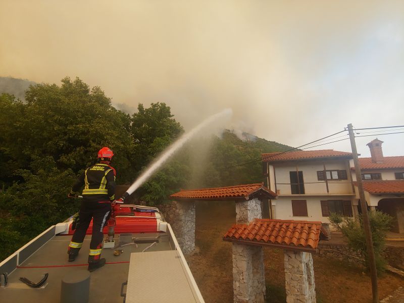 Požari na Krasu (17.7.2022 - 1.8.2022)