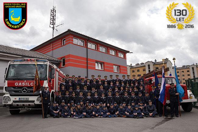130 let Prostovoljnega gasilskega društva Ilirska Bistrica